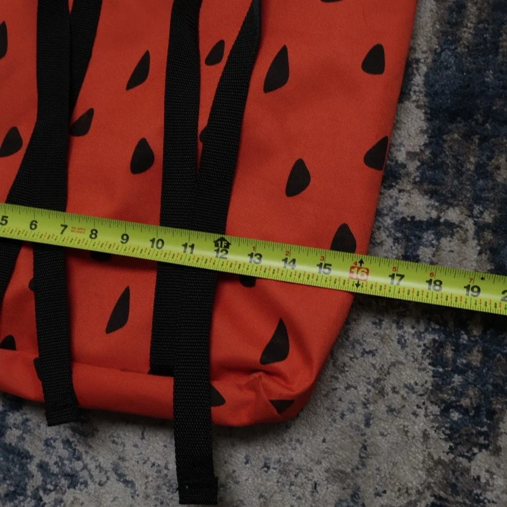 VTG Cartoon Network The Flintstones Backpack Bag Pull String Embroidered Rare